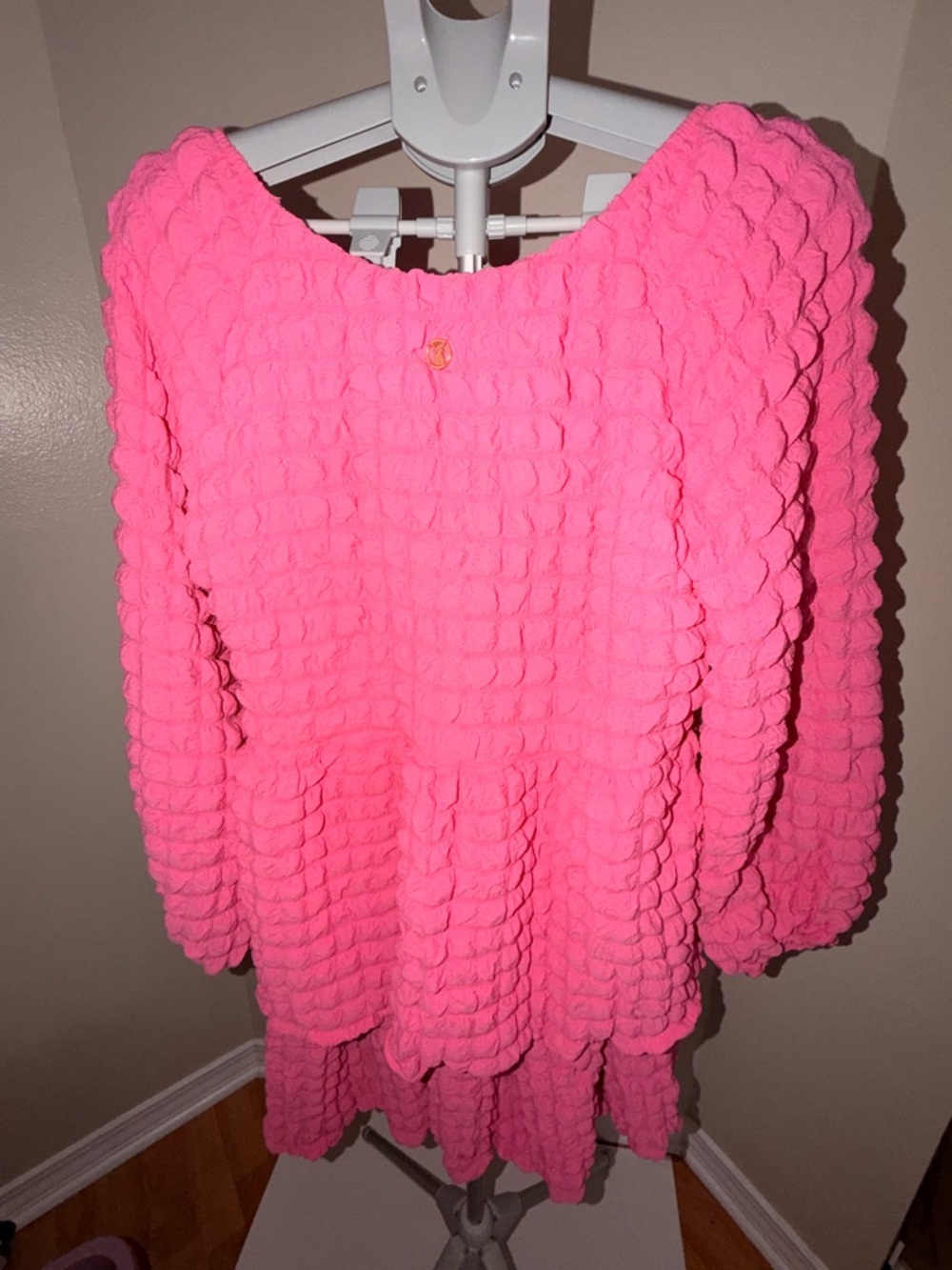 Simply Southern Bubble Ruffle Dress NWT - Picture 8 of 9